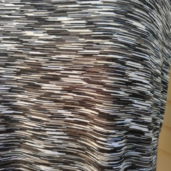 Beverly Hills Performance Tank Top Black Marled Gym Athletic Workout Racerback - Picture 5 of 12